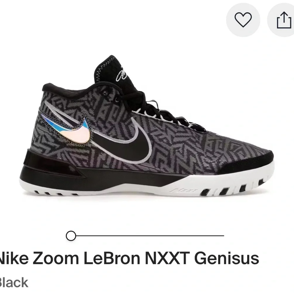 Nike LeBron NXXT Genius size 9.5 Used - Picture 4 of 9